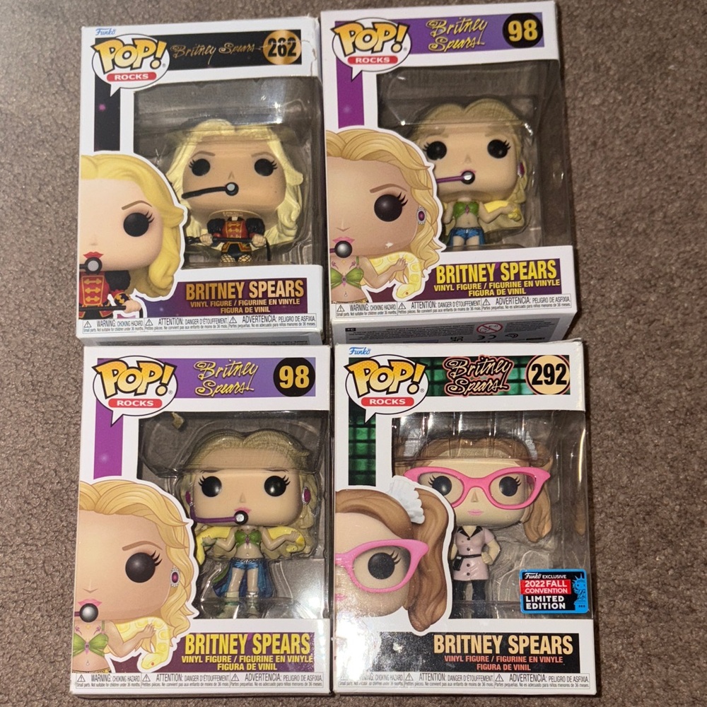 Britney Spears Funko Pops